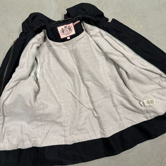 Vintage 2000s Y2K Juicy Couture Jacket Ruffles Large - Picture 6 of 8
